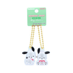 Japan Sanrio Acrylic Keychain Connecting Set - Pochacco : Bonbon Drop Crystal