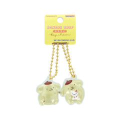 Japan Sanrio Acrylic Keychain Connecting Set - Pompompurin : Bonbon Drop Crystal