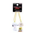 Japan Peanuts Acrylic Keychain Connecting Set - Snoopy & Charlie Bonbon Drop Crystal - 1