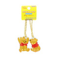 Japan Disney Acrylic Keychain Connecting Set - Pooh : Bonbon Drop Crystal - 1