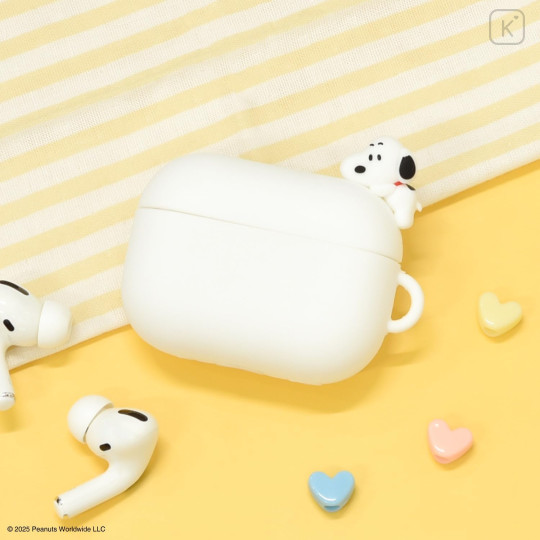 Japan Peanuts AirPods Pro 2 / Pro 1 Silicone Case - Snoopy : Lying - 7