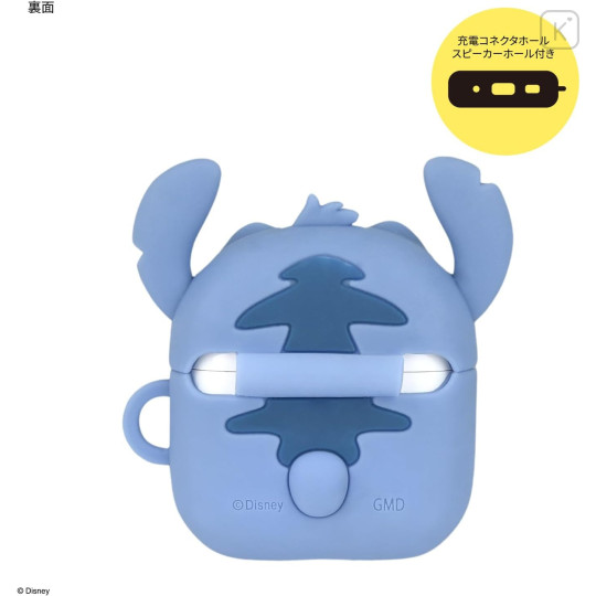 Japan Disney AirPods 4 Silicone Case - Stitch - 2