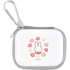 Japan Miffy Compact Gadget Pouch - Miffy : Flower