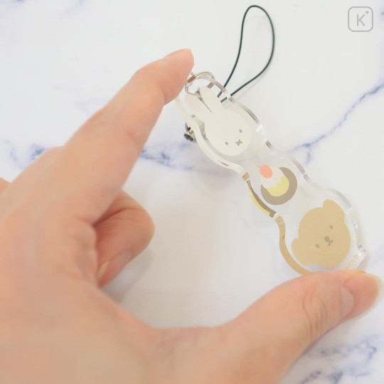 Japan Miffy Acrylic Strap - Boris & Miffy - 2