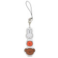 Japan Miffy Acrylic Strap - Boris & Miffy & Poppy - 1