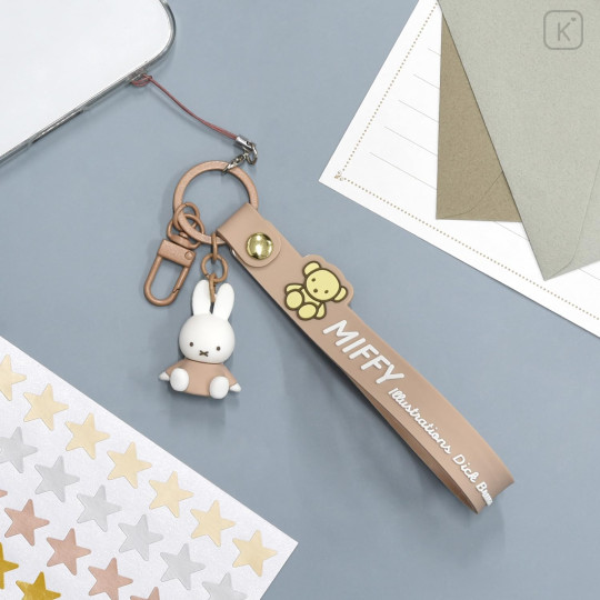 Japan Miffy 3D Mascot Hand Strap - Miffy - 7