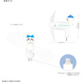Japan Chiikawa USB Type-C Mini Cool Fan - Hachiware - 2