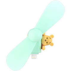 Japan Disney Lightning Mini Cool Fan - Pooh