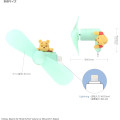 Japan Disney Lightning Mini Cool Fan - Pooh - 2