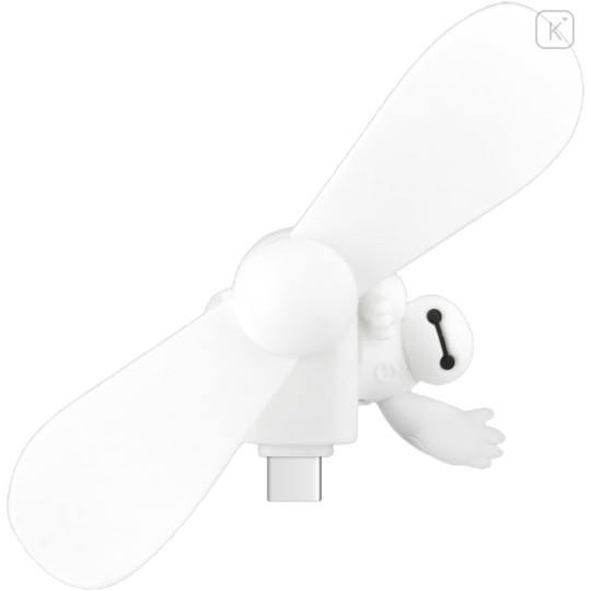 Japan Disney USB Type-C Mini Cool Fan - Baymax - 1