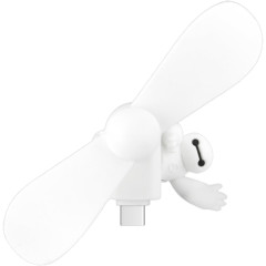 Japan Disney USB Type-C Mini Cool Fan - Baymax