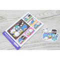 Japan Sanrio Big Sticker Set - Hapidanbui Boys Heisei Retro Purikura Photo Style - 2