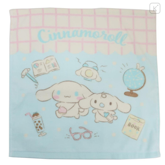 Japan Sanrio Hand Towel - Cinnamoroll : Milk Studying - 1
