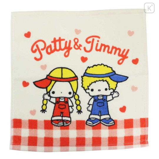 Japan Sanrio Hand Towel - Patty & Timmy Love Heart - 1