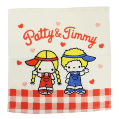 Japan Sanrio Hand Towel - Patty & Timmy Love Heart