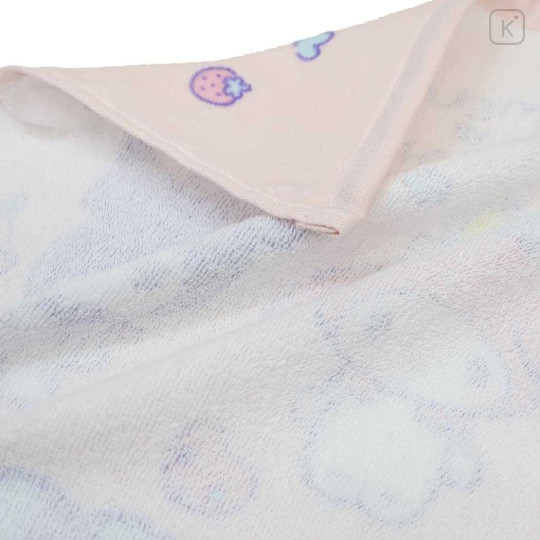Japan Sanrio Face Towel - Kuromi & My Melody : Heart Love - 2