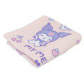 Japan Sanrio Face Towel - Kuromi & My Melody : Heart Love - 3