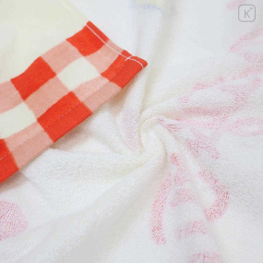 Japan Sanrio Bath Towel - Patty & Timmy Love Heart - 2