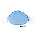 Japan Sanrio Mini Plush Pouch with Carabiner - Cinnamoroll : Baby - 2
