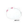 Japan Sanrio Mini Plush Pouch with Carabiner - Hello Kitty : Baby - 2