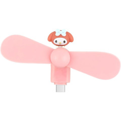Japan Sanrio USB Type-C Mini Cool Fan - My Melody