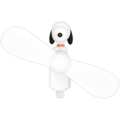 Japan Peanuts Lightning Mini Cool Fan - Snoopy