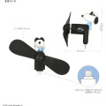 Japan Peanuts Lightning Mini Cool Fan - Snoopy : Joe Cool - 2