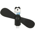 Japan Peanuts USB Type-C Mini Cool Fan - Snoopy : Joe Cool - 1