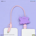 Japan Pokemon Multi Charging Cable with Mascot Cover - Ditto - 5