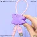 Japan Pokemon Multi Charging Cable with Mascot Cover - Ditto - 6