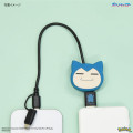 Japan Pokemon Multi Charging Cable with Mascot Cover - Snorlax - 5