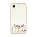 Japan Mofusand IIIIfit Clear iPhone16e Case - Beige - 1