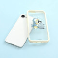 Japan Mofusand IIIIfit Plump Frame iPhone16e Case - Ivory - 3