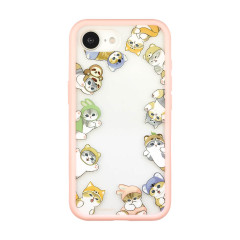 Japan Mofusand IIIIfit Plump Frame iPhone16e Case - Pink