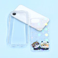Japan Mofusand Crystal Clear iPhone16e Case - Red Panda Meow & Panda Meow - 3