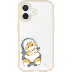 Japan Mofusand IIIIfit Clear iPhone16 Case - Ivory