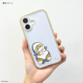 Japan Mofusand IIIIfit Clear iPhone16 Case - Ivory - 4