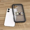 Japan Mofusand Plump Frame iPhone16 Pro Case - Black - 2