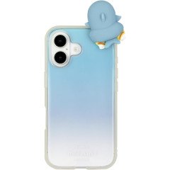 Japan Mofusand Frame IIIIfit Clear iPhone16 Case - Shark Meow