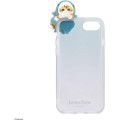 Japan Mofusand Frame IIIIfit Clear iPhone SE3 / SE2 / 8 / 7 / 6s / 6 Case - Shark Meow - 2