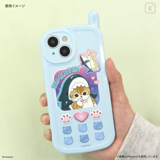 Japan Mofusand iPhone SE3 / SE2 / 8 / 7 / 6s / 6 Soft Case - Retro Cat - 6
