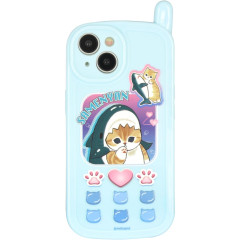 Japan Mofusand iPhone15 / 14 Soft Case - Retro Cat
