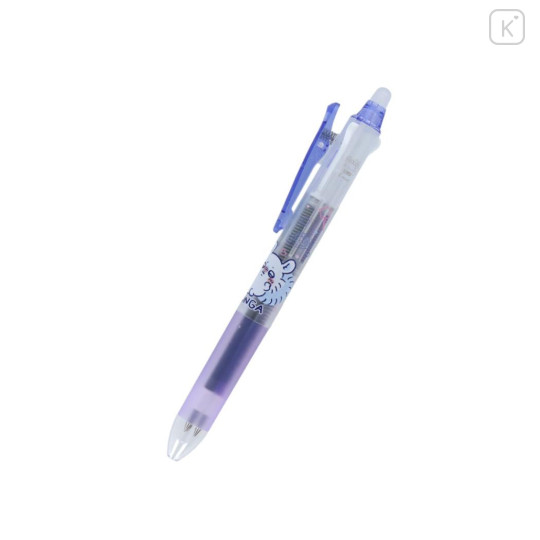 Japan Chiikawa FriXion Ball 3 Slim Color Multi Erasable Gel Pen - Momonga : Happy Dance - 1