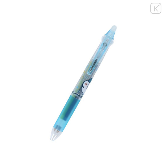 Japan Chiikawa FriXion Ball 3 Slim Color Multi Erasable Gel Pen - Hachiware : Happy Dance - 2