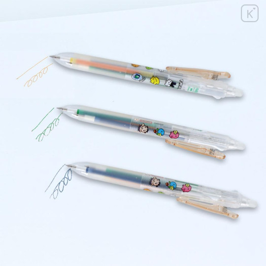 Japan Tamagotchi FriXion Ball 3 Slim Color Multi Erasable Gel Pen - New Species - 3