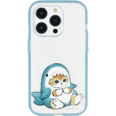 Japan Mofusand IIIfit Clear iPhone15 Pro Case - Shark Meow