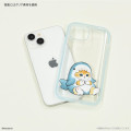 Japan Mofusand IIIfit Clear iPhone15 Pro Case - Shark Meow - 2