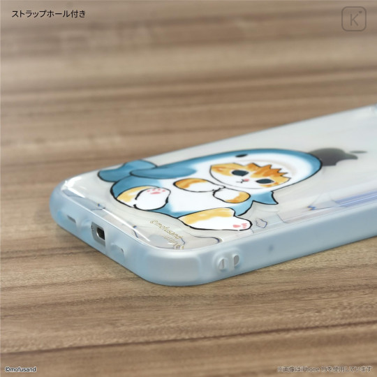 Japan Mofusand IIIfit Clear iPhone15 Pro Case - Shark Meow - 3