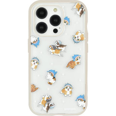 Japan Mofusand IIIIfit Clear iPhone15 Pro Case - Whale Shark Meow