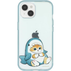 Japan Mofusand IIIIfit Clear iPhone15 / 14 / 13 Case - Shark Meow